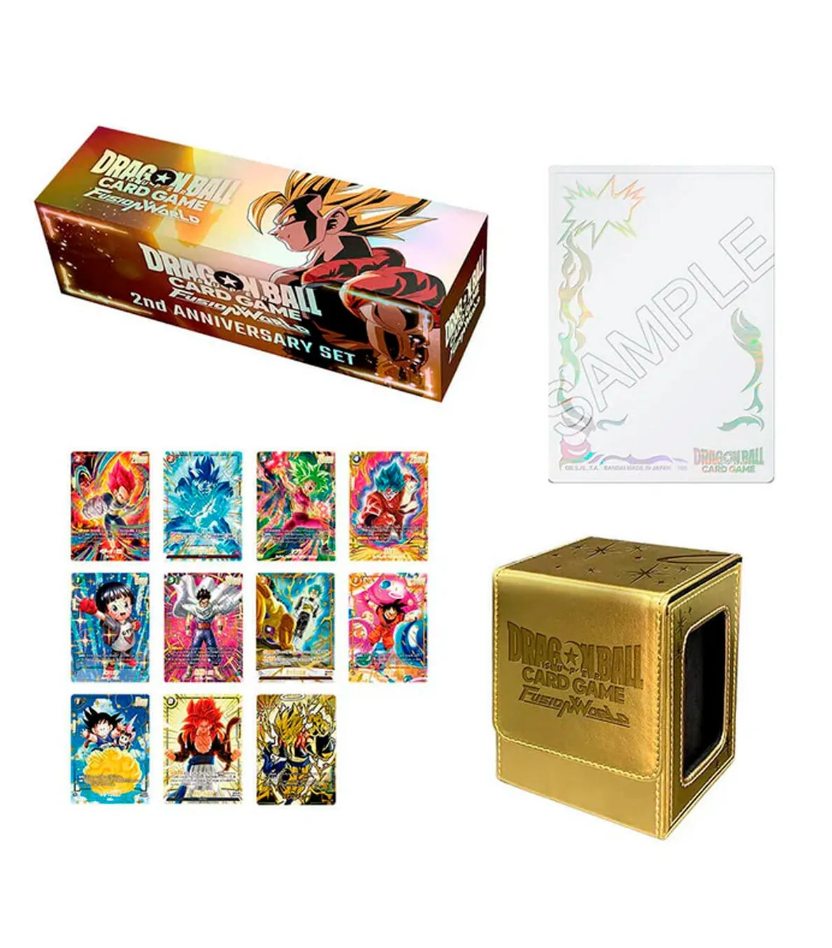 Set Conmemorativo 2º Aniversario Inglés - DBSCG Fusion World