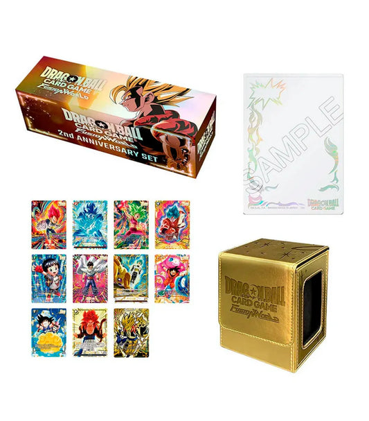 Set Conmemorativo 2º Aniversario Inglés - DBSCG Fusion World